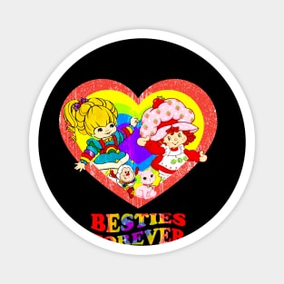 BESTIES FOREVER VINTAGE Magnet